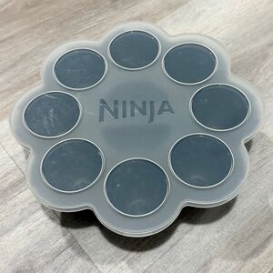 Ninja Foodi Mini Muffin Mold Silicone Egg Bite Tray w Lid Baking Accessory